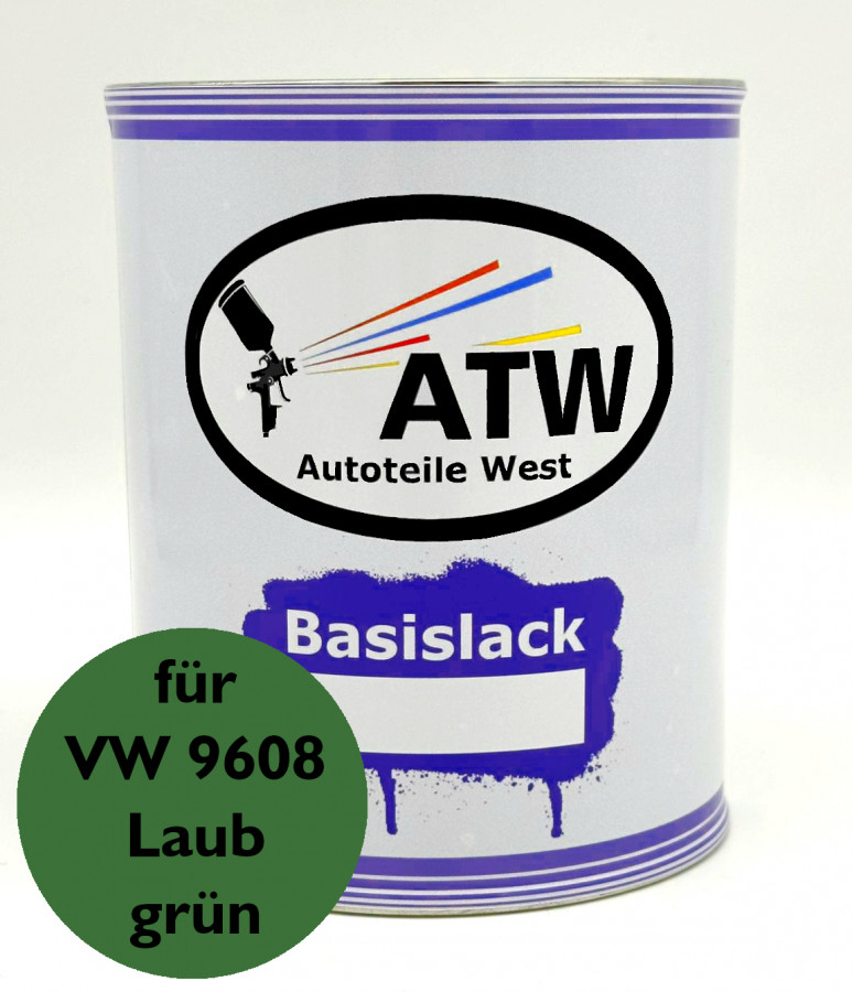 Autolack für VW 9608 Laubgrün